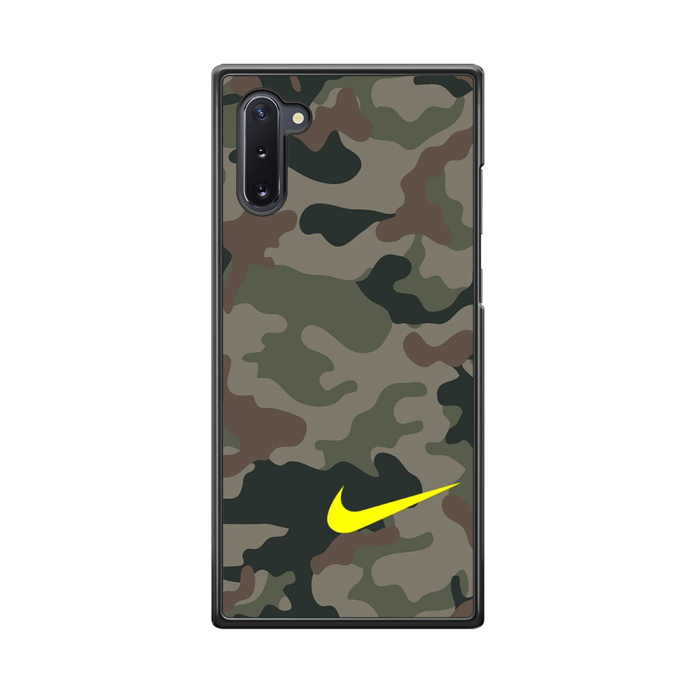 Nike Camo Yellow Alert Samsung Galaxy Note 10 Case-Xtracase