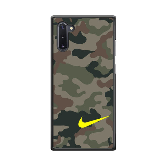 Nike Camo Yellow Alert Samsung Galaxy Note 10 Case-Xtracase
