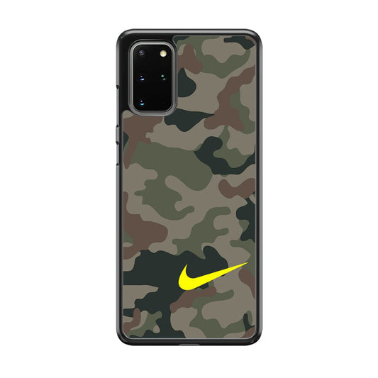 Nike Camo Yellow Alert Samsung Galaxy S20 Plus Case-Xtracase