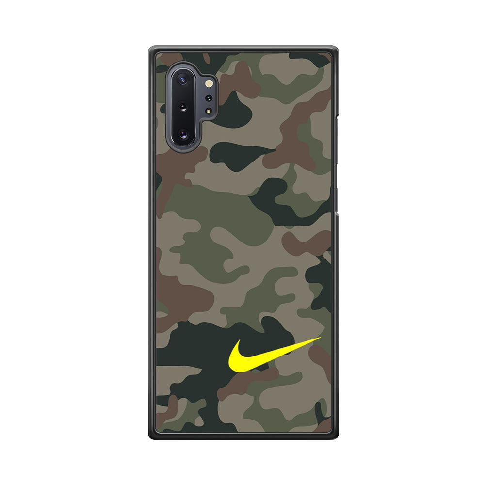 Nike Camo Yellow Alert Samsung Galaxy Note 10 Plus Case-Xtracase