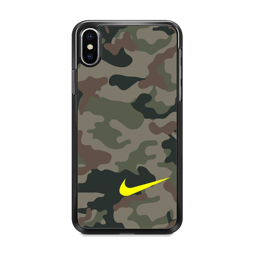 Nike Camo Yellow Alert iPhone Xs Max Case-Xtracase