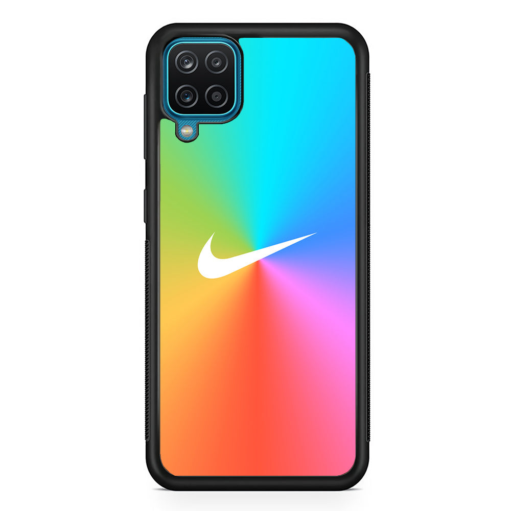Nike Colour Degradation Samsung Galaxy A12 Case-Xtracase
