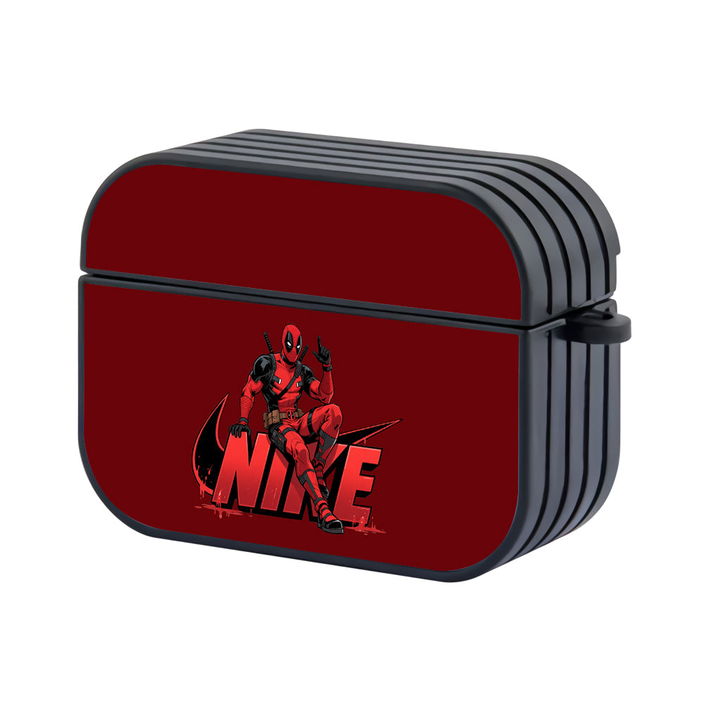 Nike Deadpool Chaos in Red Apple Airpods Pro 2 Case - Xtracase