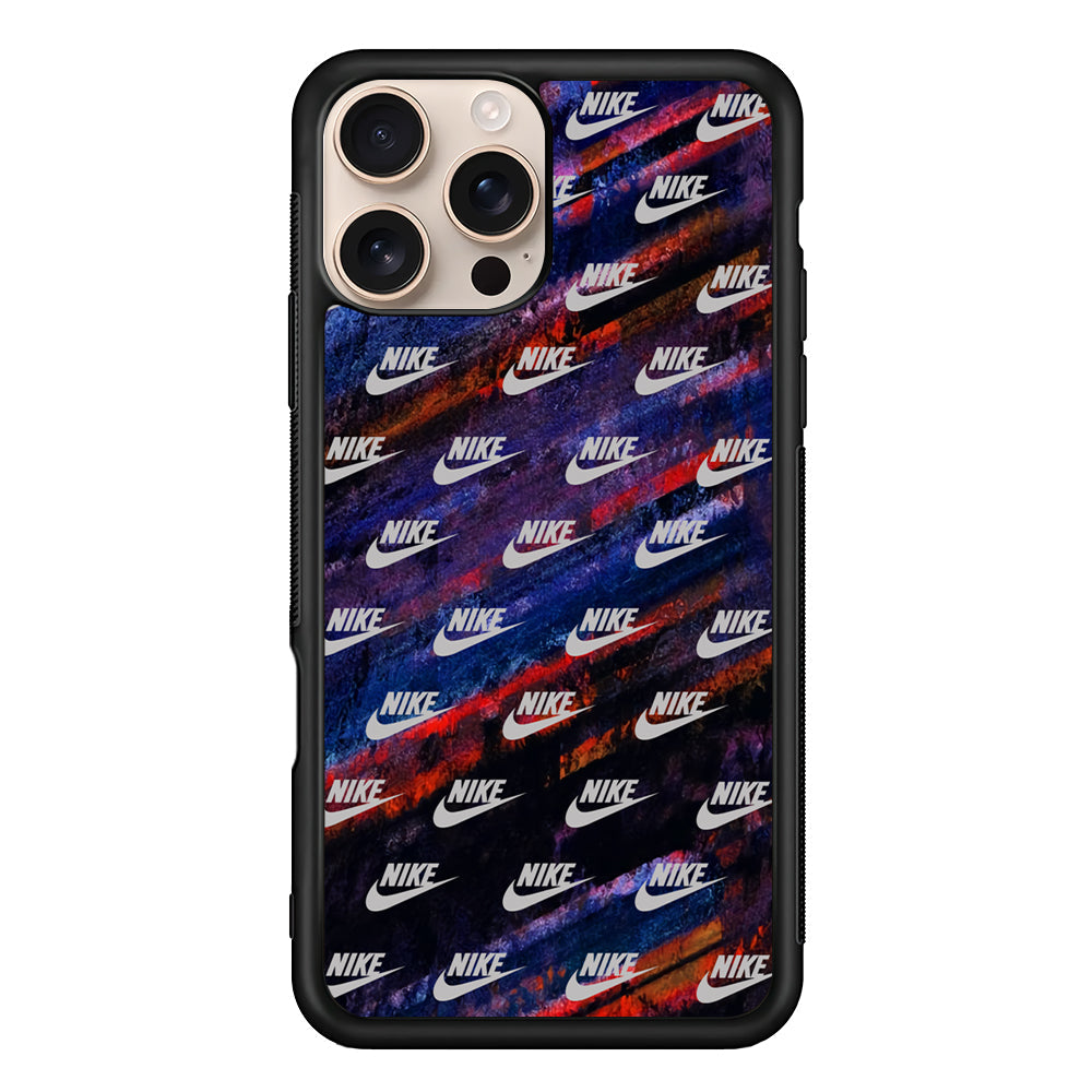 Nike Doodle Stripe Abstract iPhone 16 Pro Max Case - Xtracase