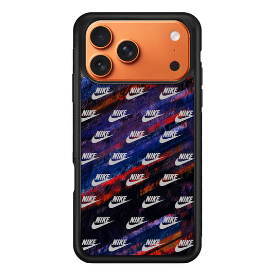 Nike Doodle Stripe Abstract iPhone 17 Pro Max Case