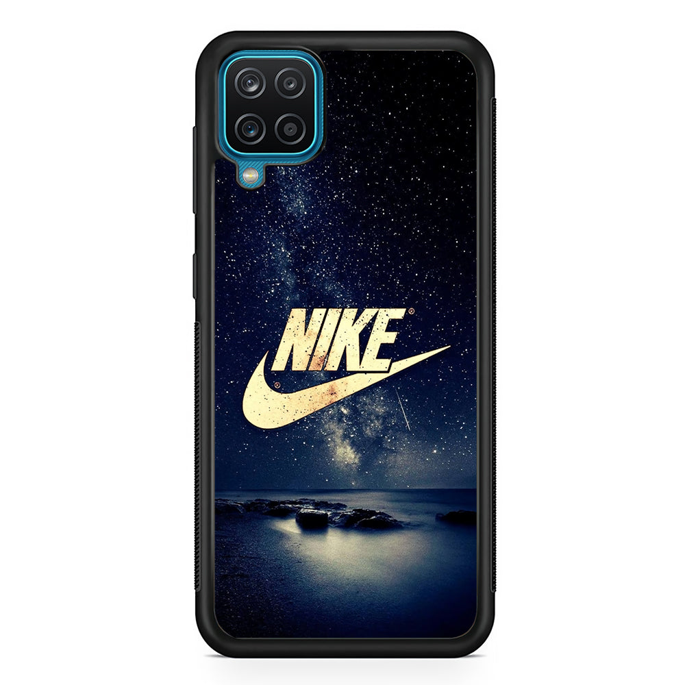 Nike Dust of The Night Samsung Galaxy A12 Case-Xtracase