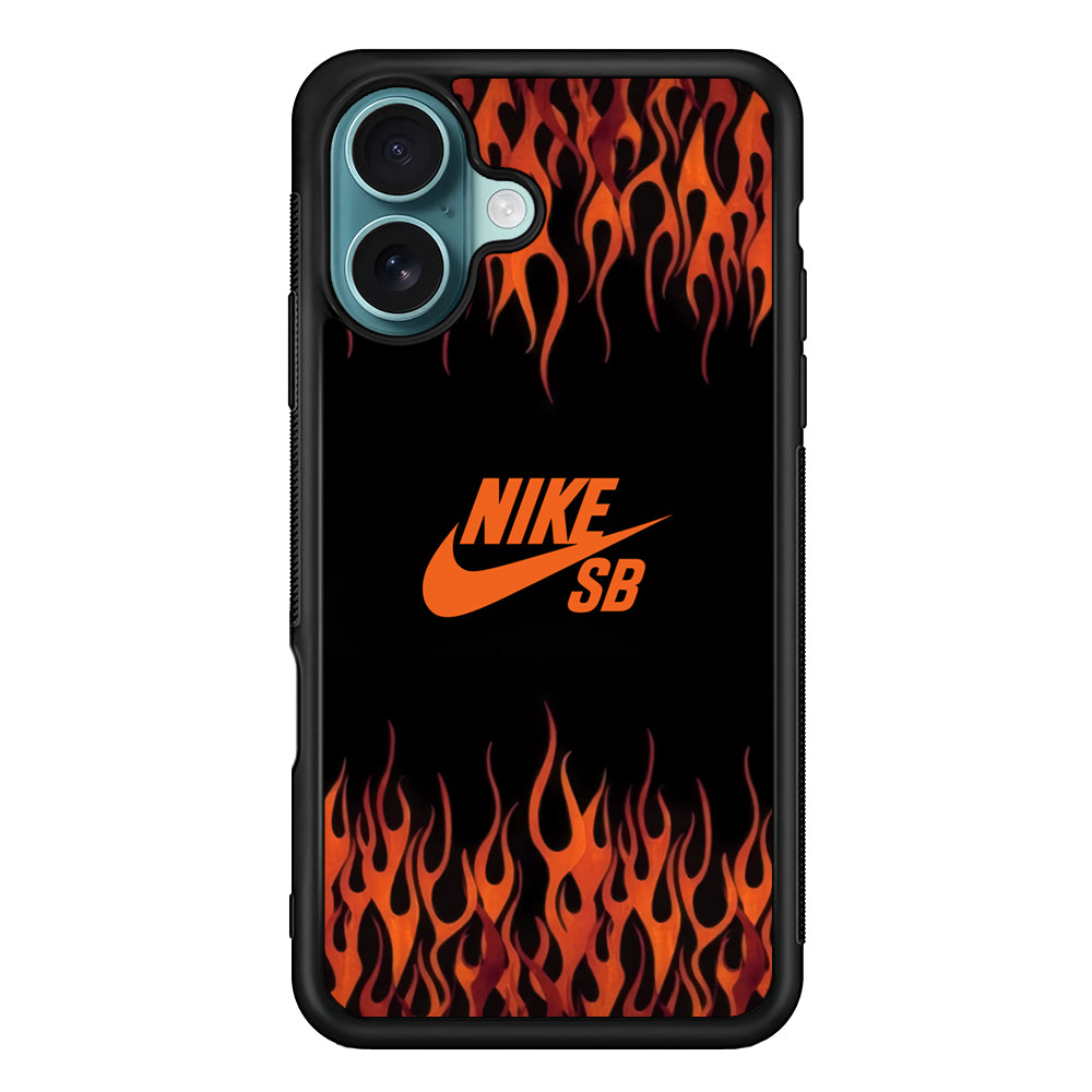 Nike Flame Fire SB iPhone 16 Plus Case - Xtracase