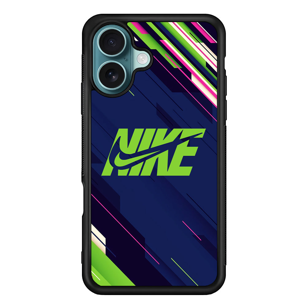 Nike Futuristic Pattern iPhone 16 Plus Case - Xtracase