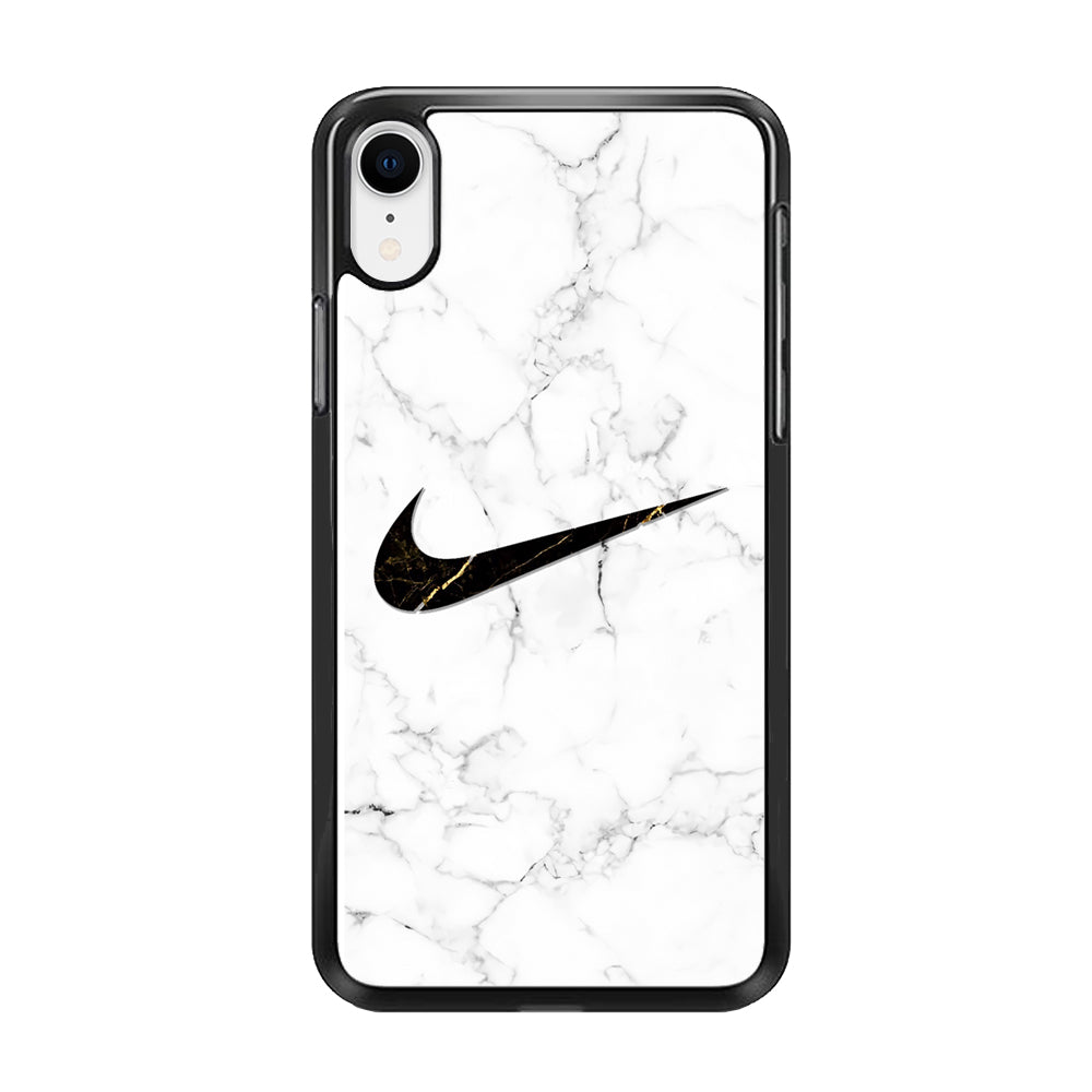 Nike Gold Line in Marble iPhone XR Case-Xtracase