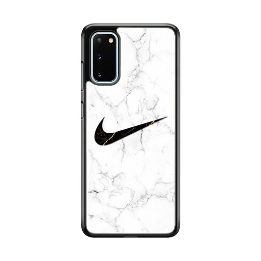 Nike Gold Line in Marble Samsung Galaxy S20 Case-Xtracase