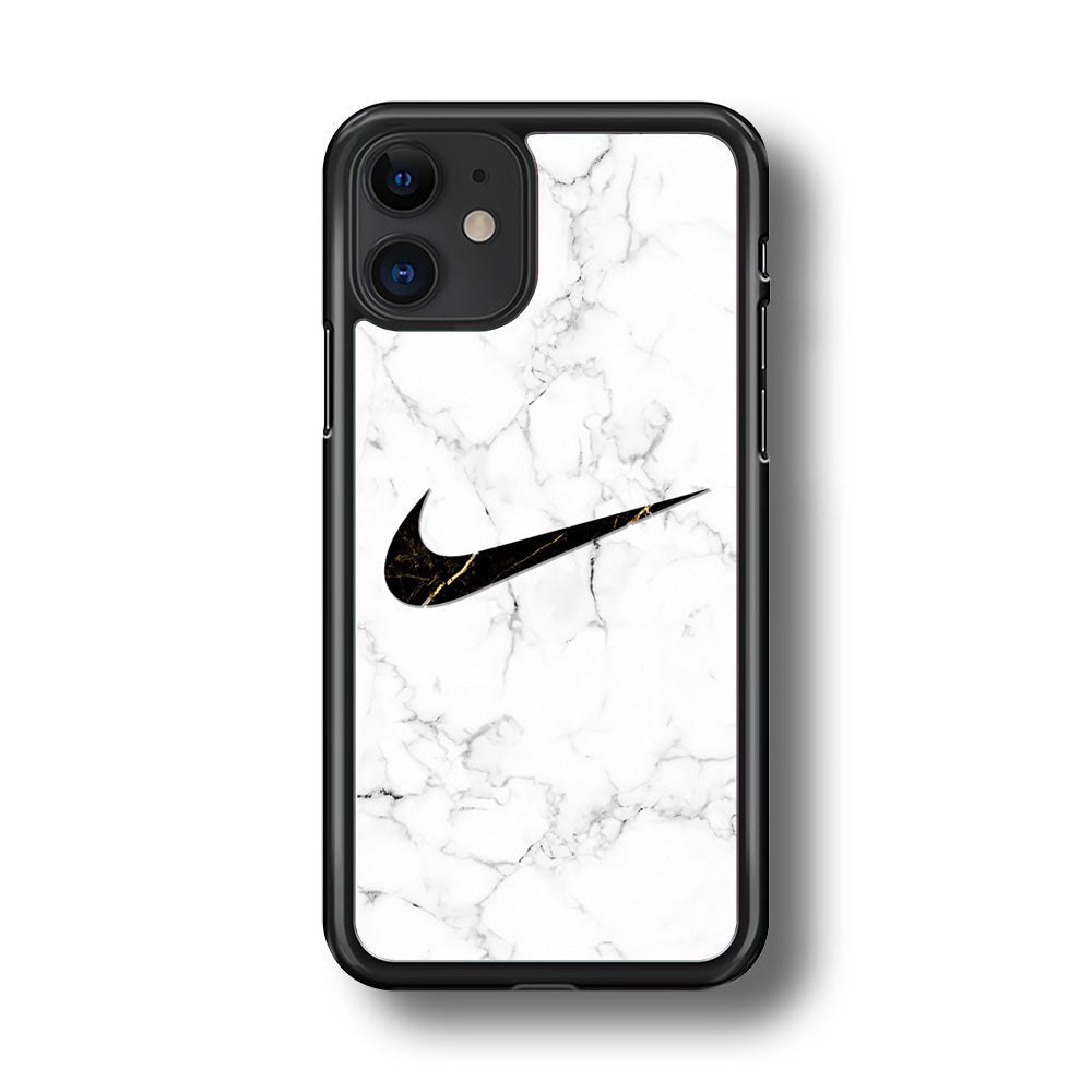 Nike Gold Line in Marble iPhone 11 Case-Xtracase