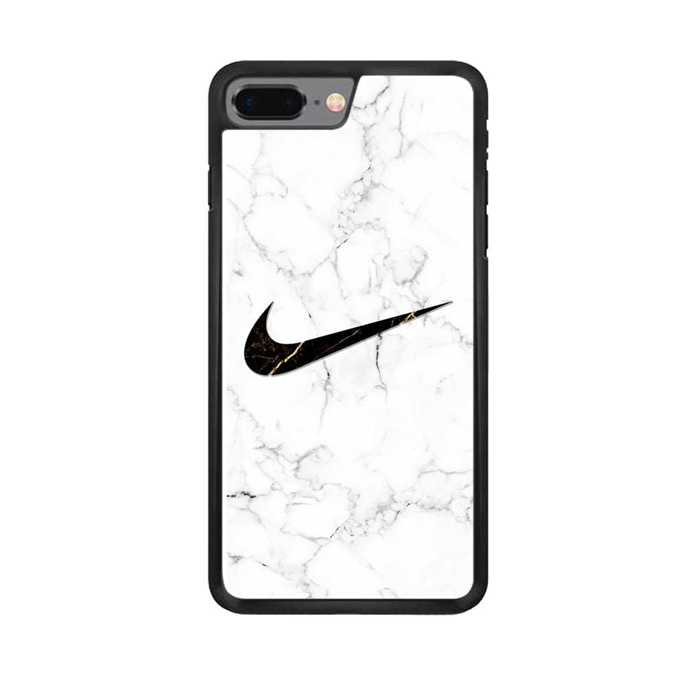 Nike Gold Line in Marble iPhone 8 Plus Case-Xtracase