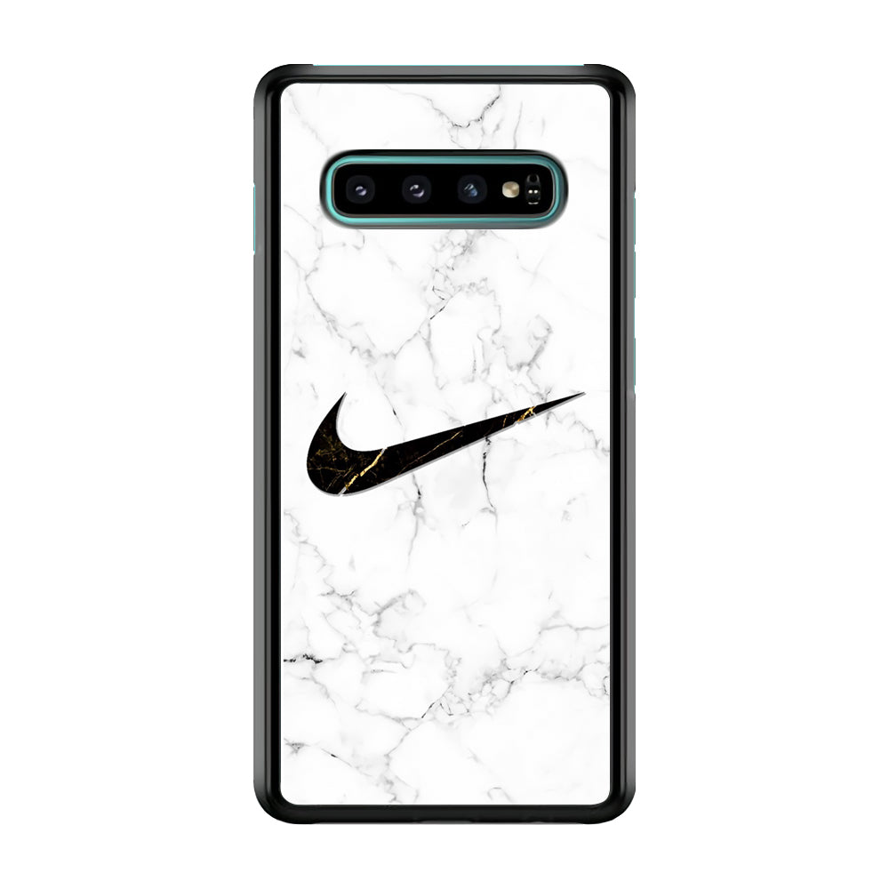 Nike Gold Line in Marble Samsung Galaxy S10 Plus Case-Xtracase