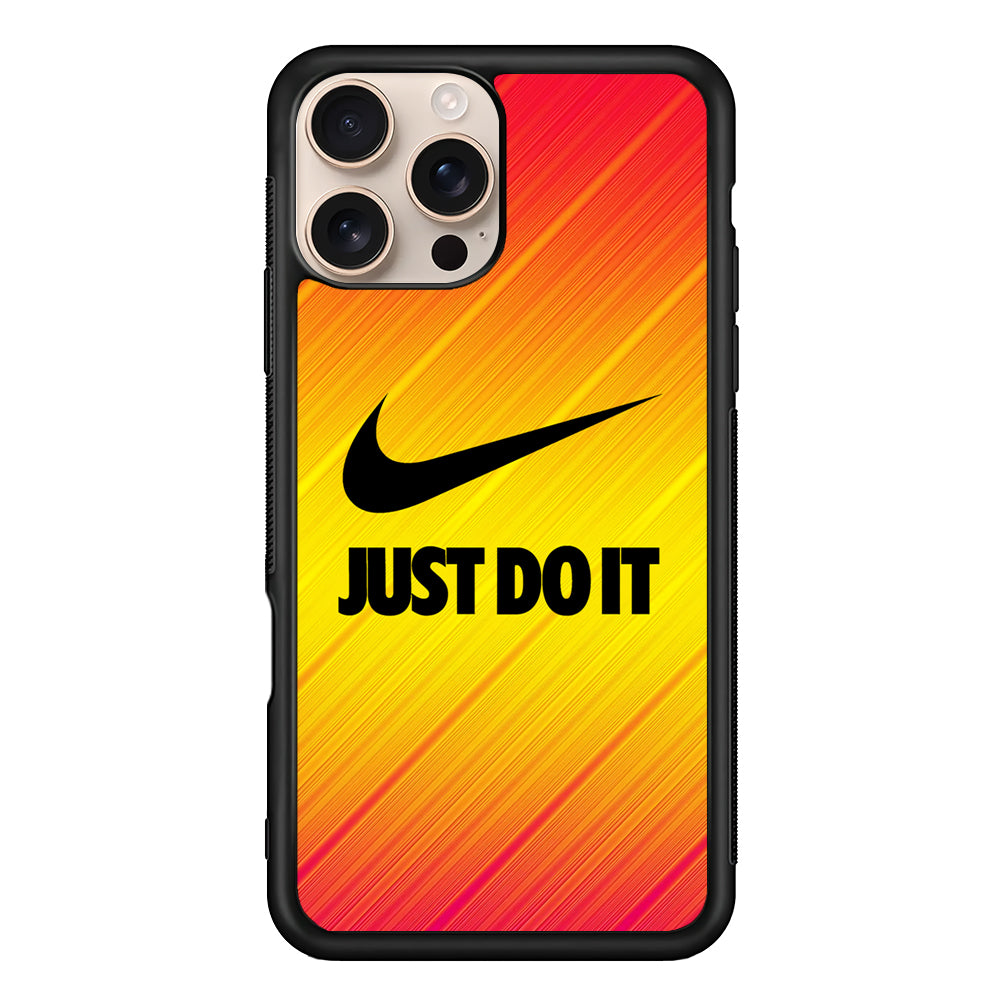 Nike Gradation Colour Just Do It iPhone 16 Pro Max Case - Xtracase