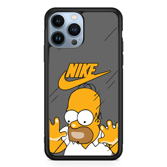 Nike Homer Simpson Character iPhone 14 Pro Case-Xtracase