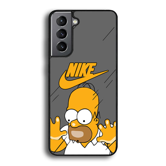 Nike Homer Simpson Character Samsung Galaxy S21 Plus Case-Xtracase