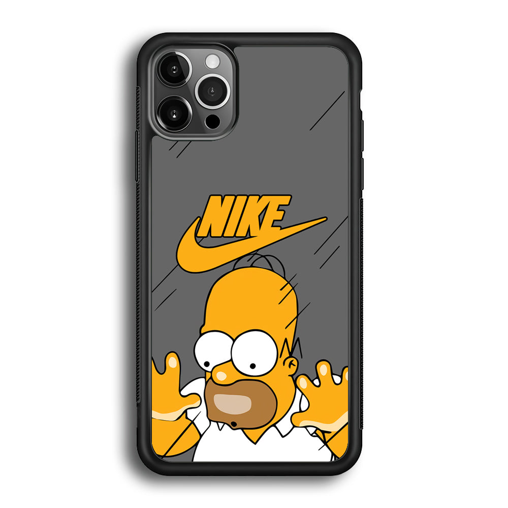 Nike Homer Simpson Character iPhone 12 Pro Case-Xtracase