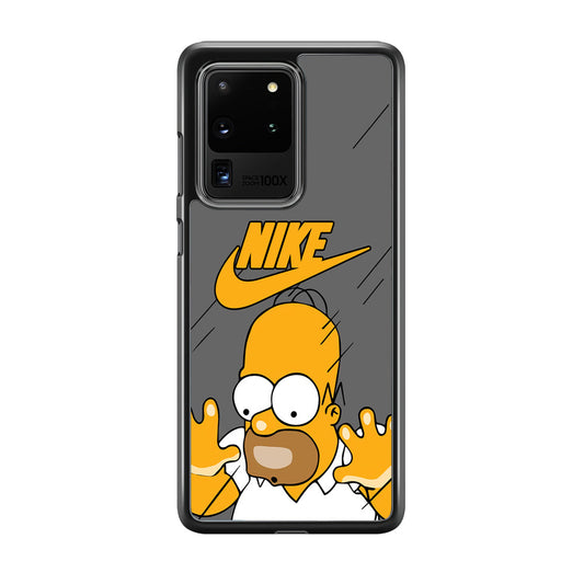 Nike Homer Simpson Character Samsung Galaxy S20 Ultra Case-Xtracase