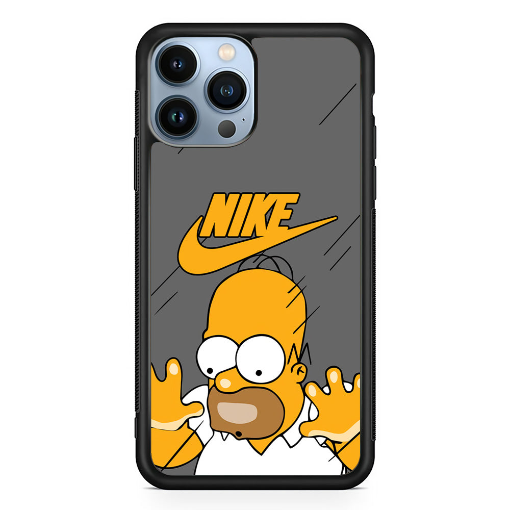 Nike Homer Simpson Character iPhone 15 Pro Case-Xtracase
