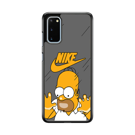 Nike Homer Simpson Character Samsung Galaxy S20 Case-Xtracase