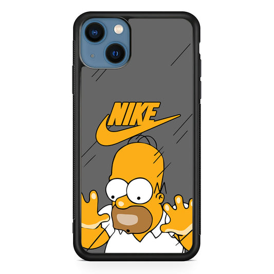 Nike Homer Simpson Character iPhone 14 Case-Xtracase