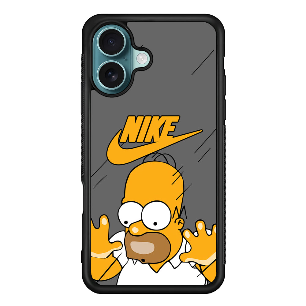 Nike Homer Simpson Character iPhone 16 Case - Xtracase