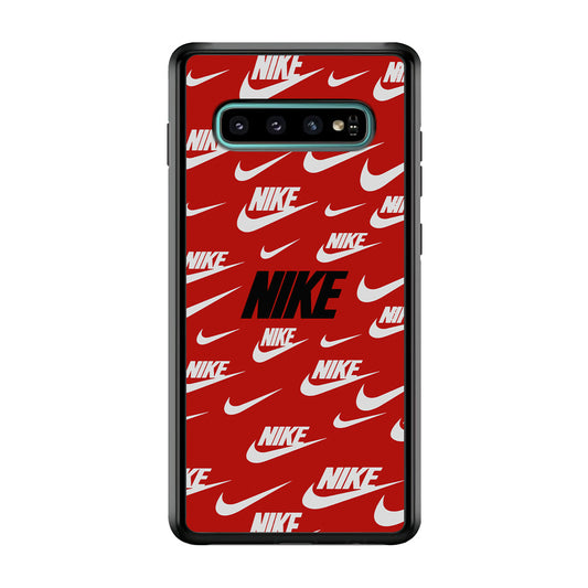 Nike Irregular Emblem Samsung Galaxy S10 Case-Xtracase