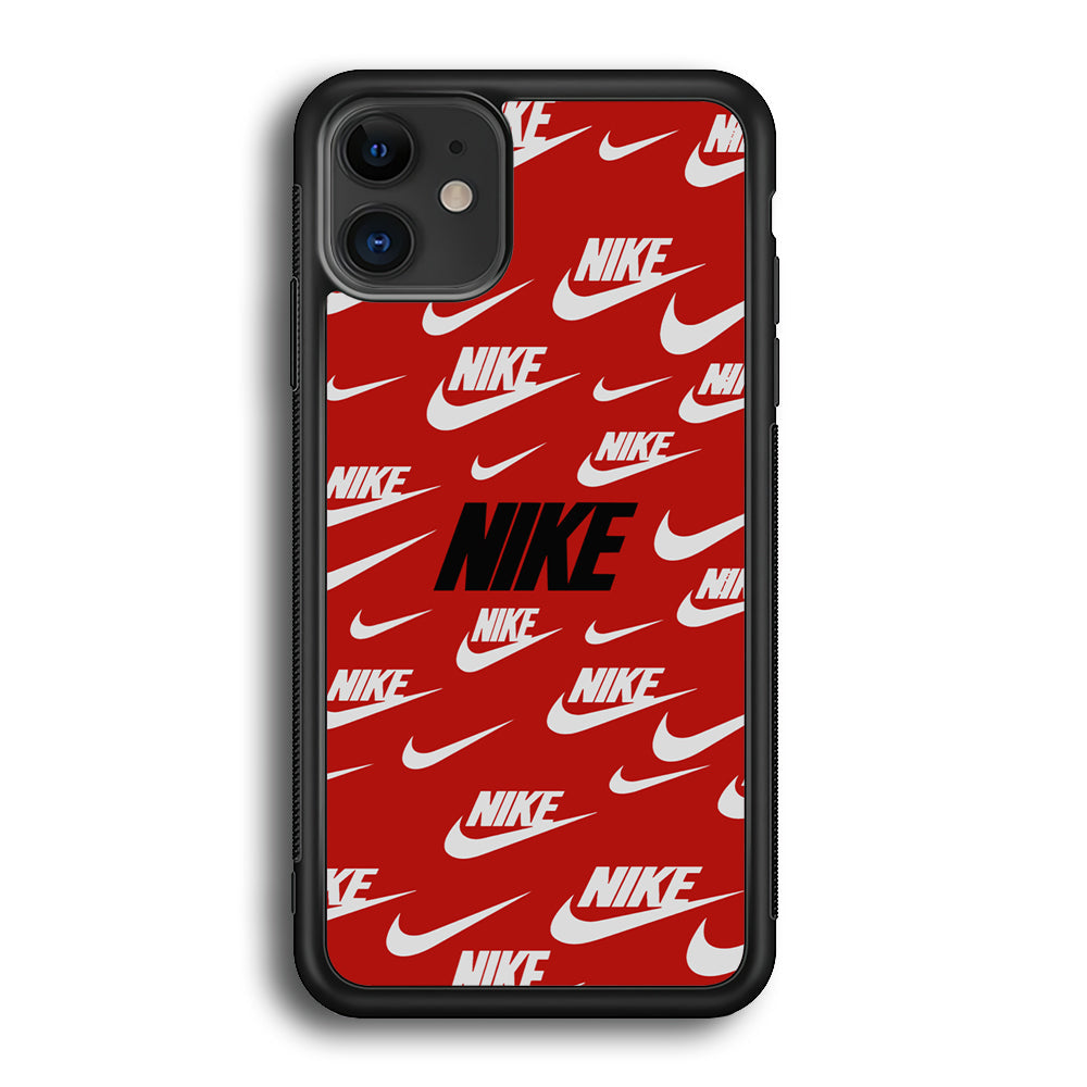 Nike Irregular Emblem iPhone 12 Case-Xtracase
