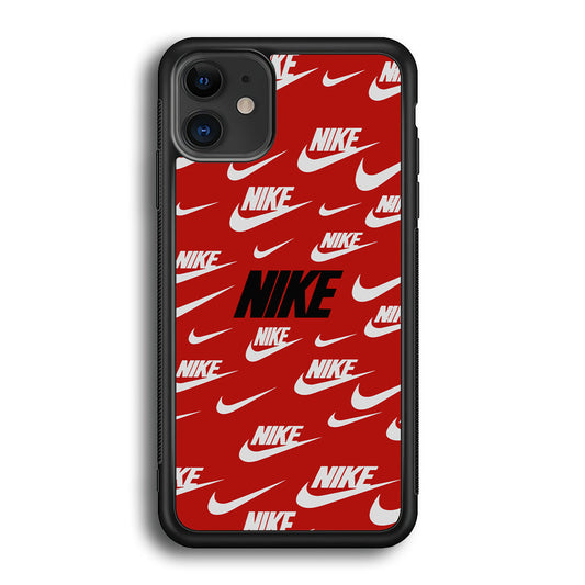 Nike Irregular Emblem iPhone 12 Case-Xtracase