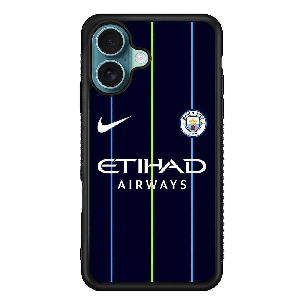 Nike Jersey Away Manchester City iPhone 16 Case - Xtracase