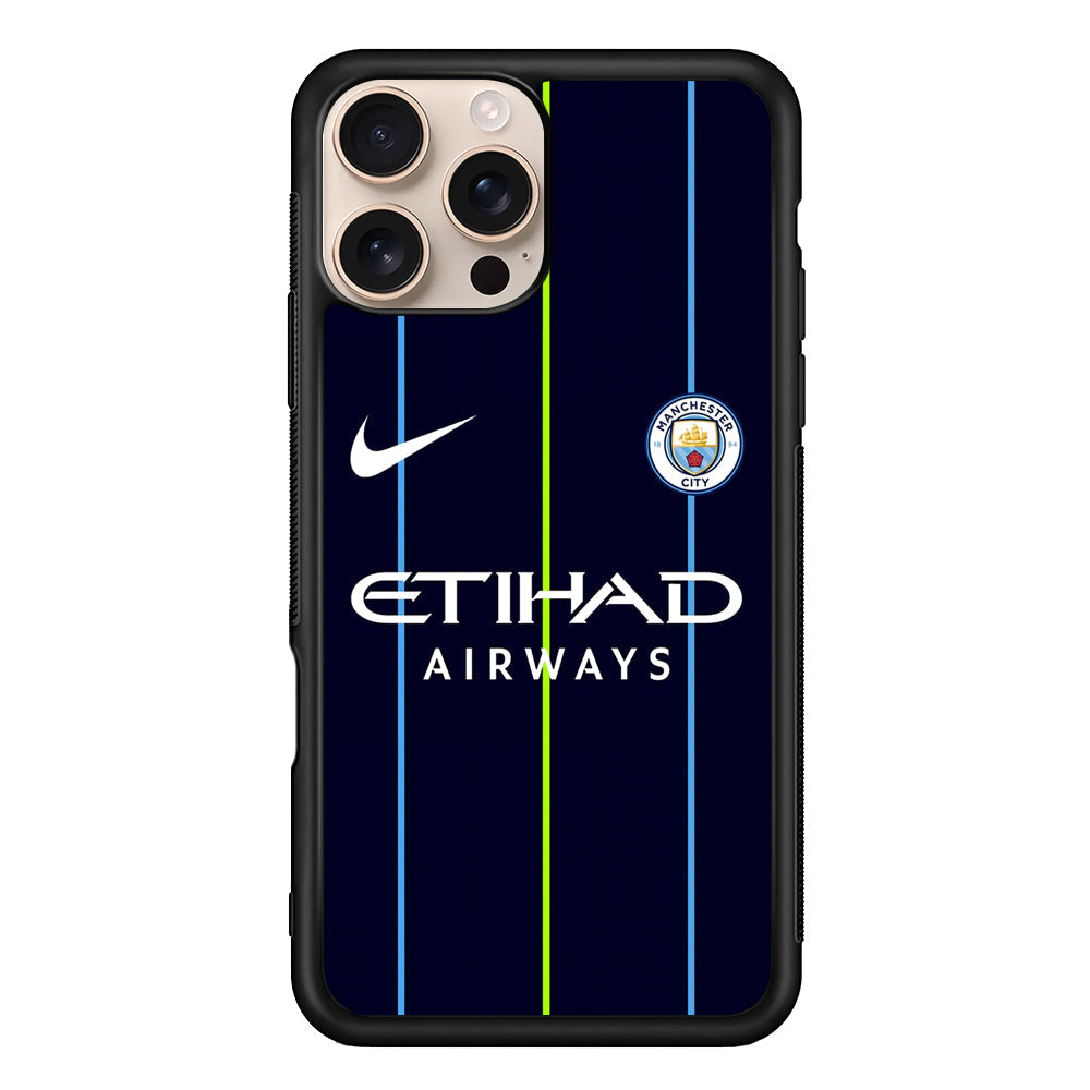 Nike Jersey Away Manchester City iPhone 16 Pro Max Case - Xtracase