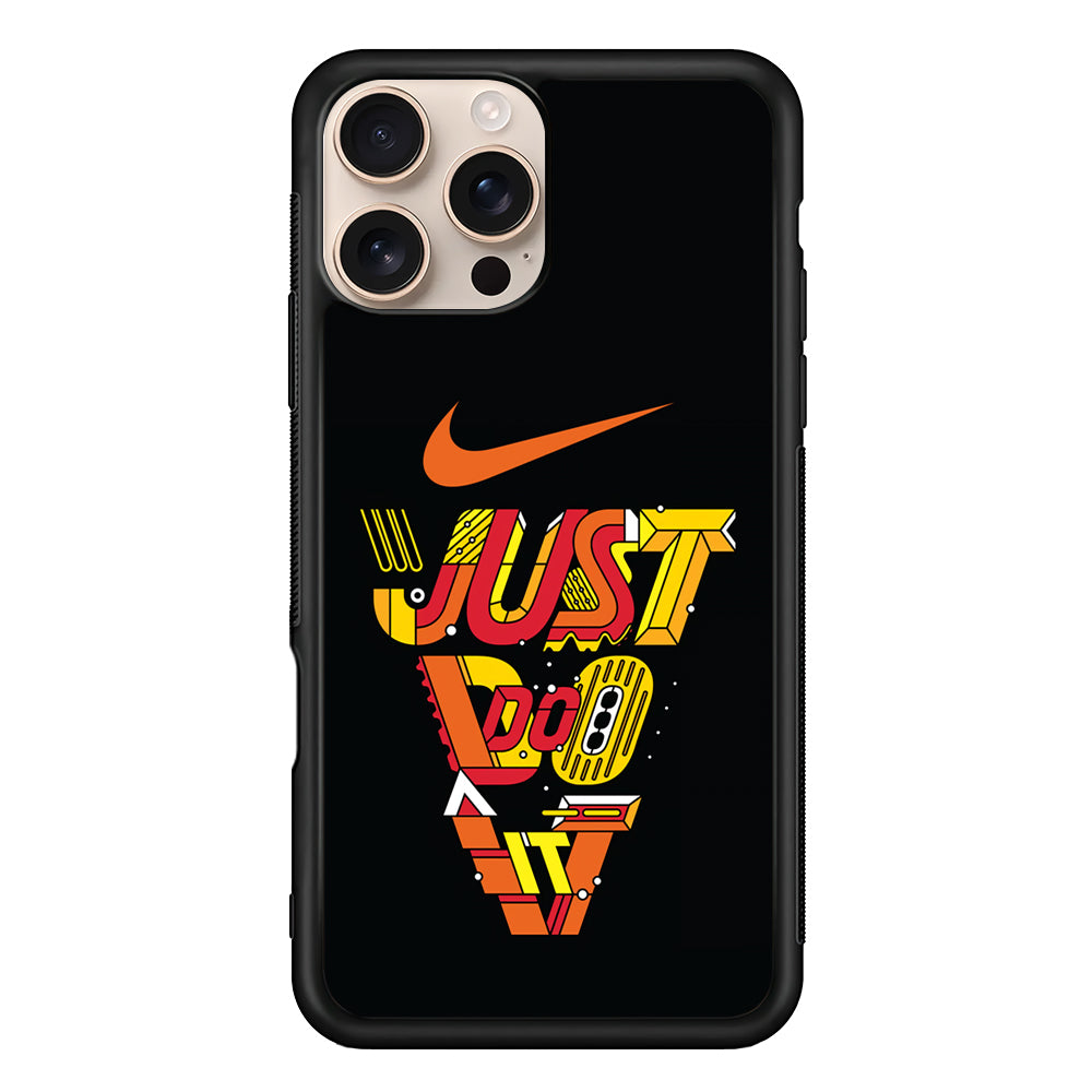 Nike Just Do It Sport Pattern iPhone 16 Pro Case - Xtracase