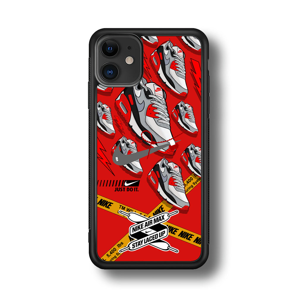 Nike Laced Up The Shoes iPhone 11 Case-Xtracase