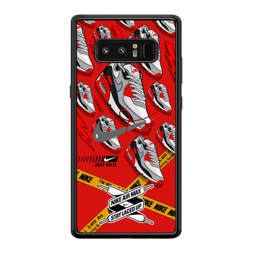 Nike Laced Up The Shoes Samsung Galaxy Note 8 Case-Xtracase