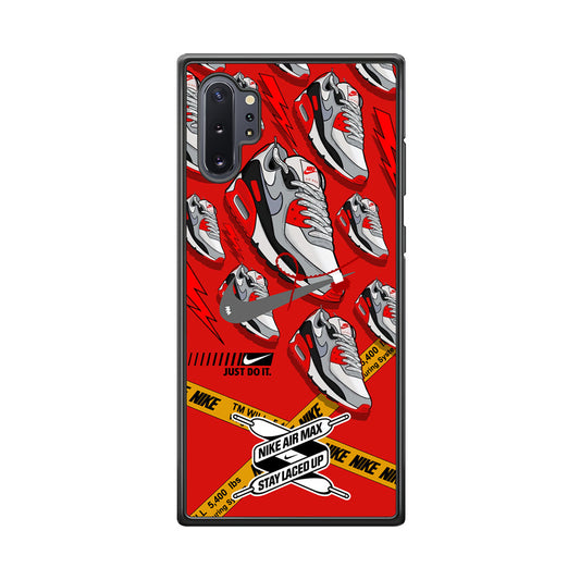 Nike Laced Up The Shoes Samsung Galaxy Note 10 Plus Case-Xtracase