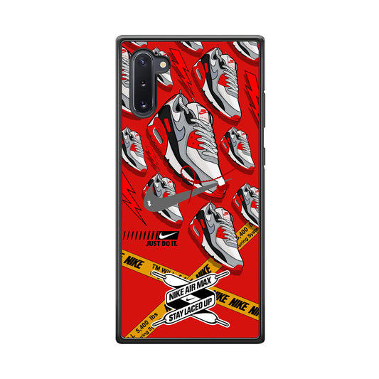 Nike Laced Up The Shoes Samsung Galaxy Note 10 Case-Xtracase