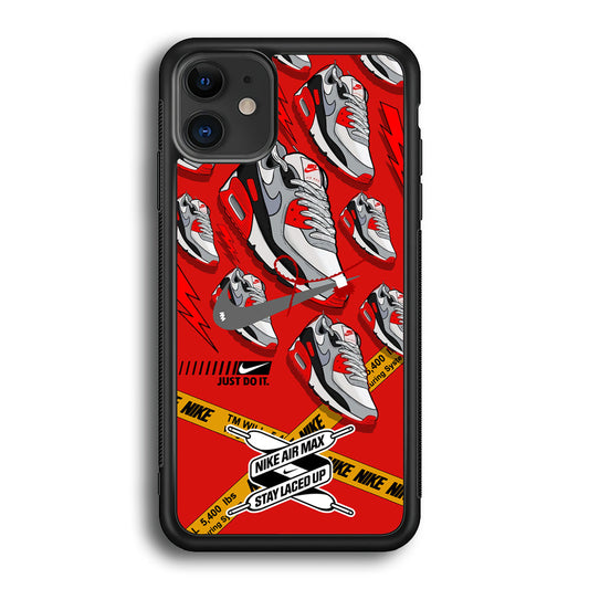 Nike Laced Up The Shoes iPhone 12 Case-Xtracase