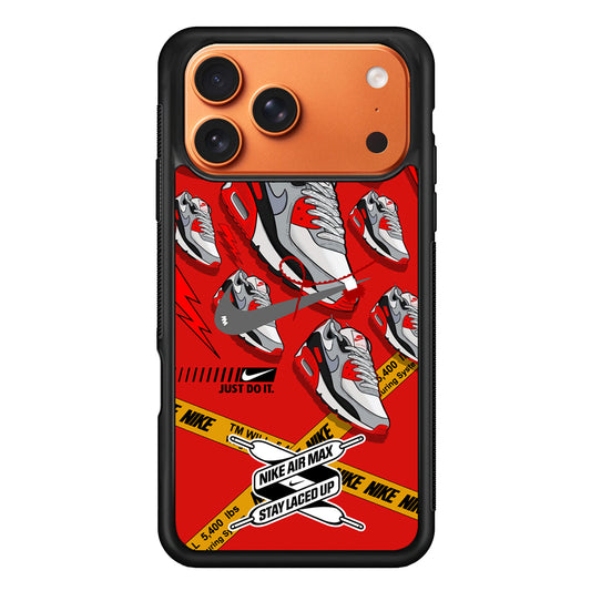 Nike Laced Up The Shoes iPhone 17 Pro Max Case