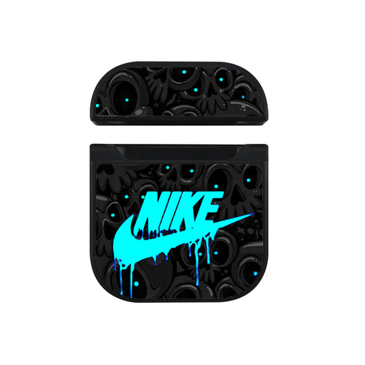 Nike Light Blue Skull Apple AirPods Case - Xtracase