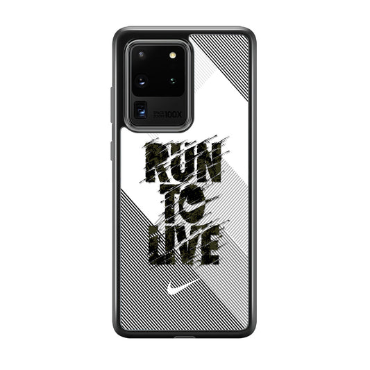 Nike Live Must Run Samsung Galaxy S20 Ultra Case-Xtracase