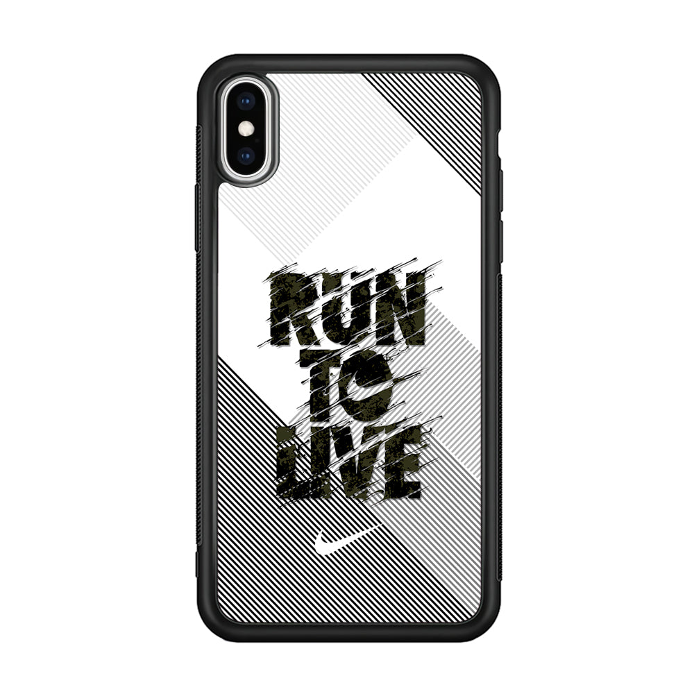 Nike Live Must Run iPhone X Case-Xtracase