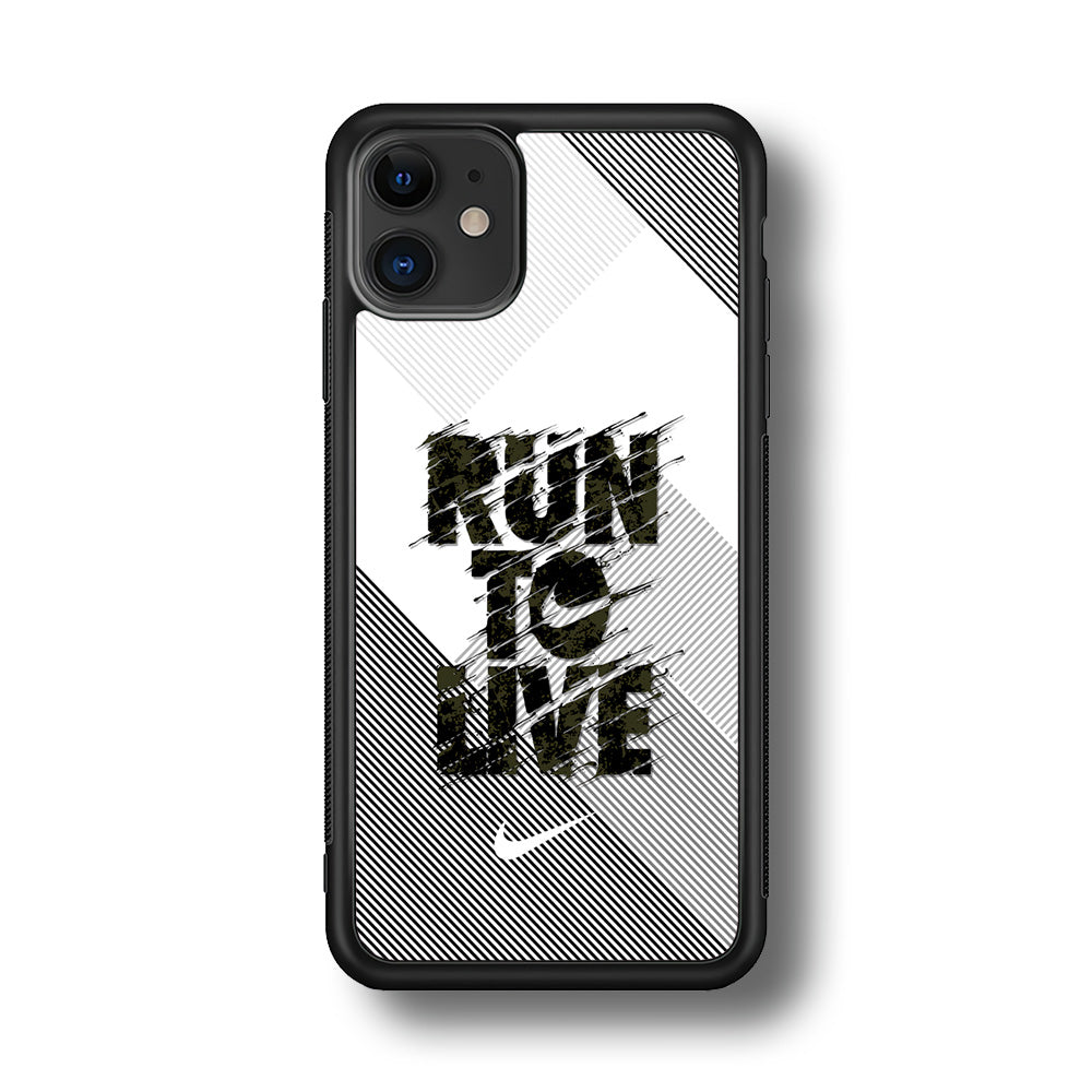 Nike Live Must Run iPhone 11 Case-Xtracase