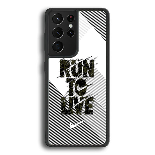 Nike Live Must Run Samsung Galaxy S21 Ultra Case-Xtracase