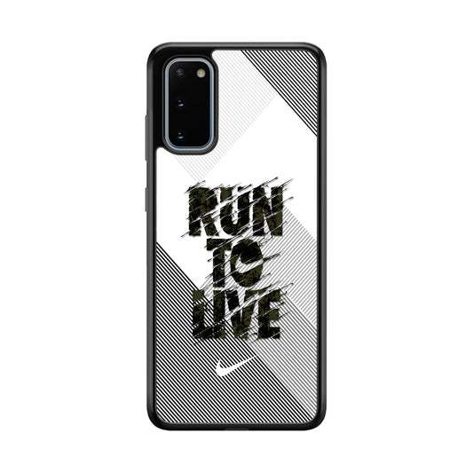 Nike Live Must Run Samsung Galaxy S20 Case-Xtracase