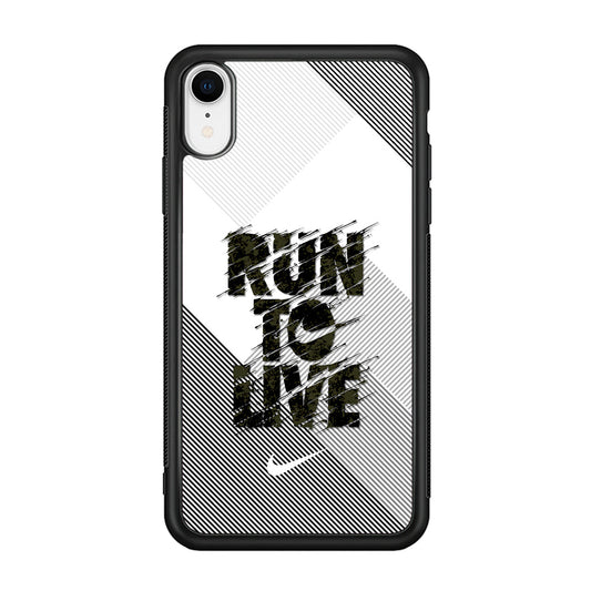 Nike Live Must Run iPhone XR Case-Xtracase