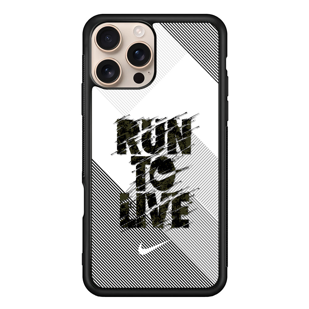 Nike Live Must Run iPhone 16 Pro Case - Xtracase