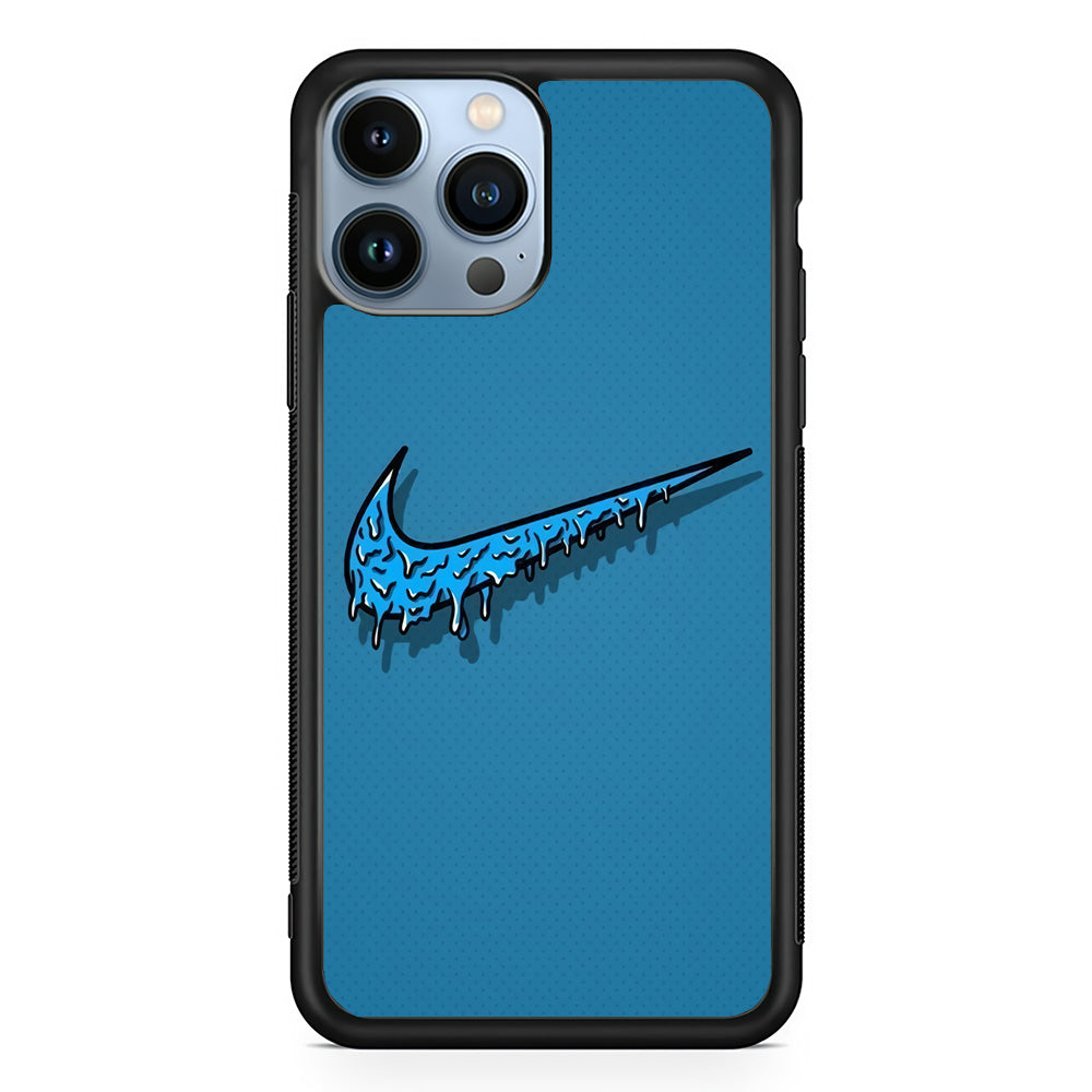 Nike Logo Paint Drop iPhone 15 Pro Max Case-Xtracase