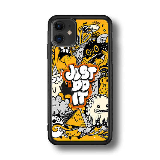 Nike Make Smile with Doodle iPhone 11 Case-Xtracase