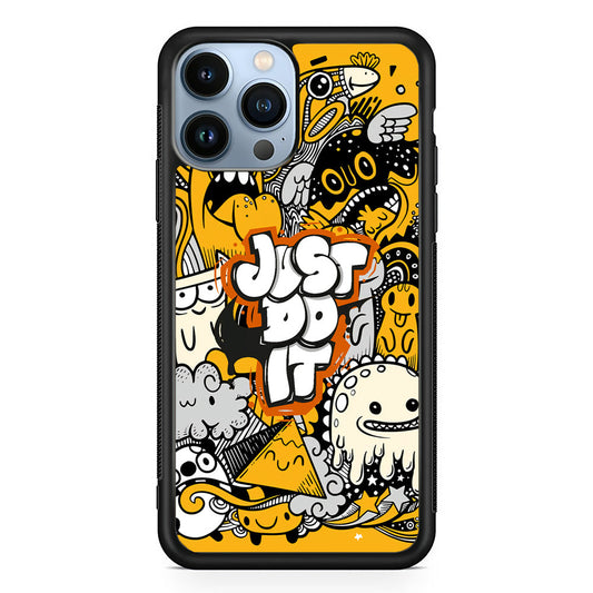 Nike Make Smile with Doodle iPhone 13 Pro Case-Xtracase