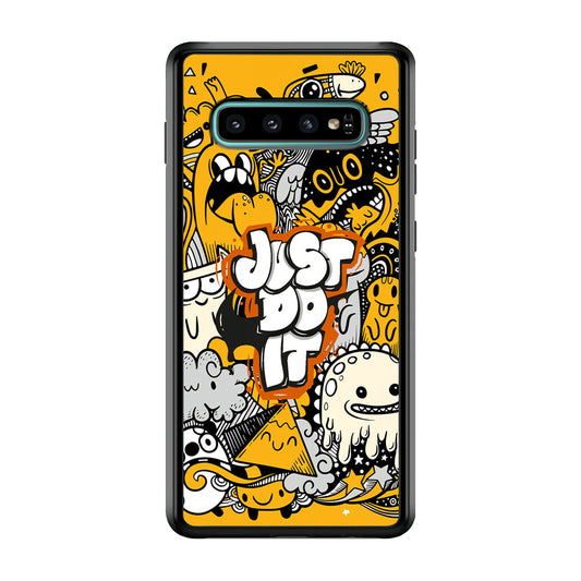 Nike Make Smile with Doodle Samsung Galaxy S10 Plus Case-Xtracase